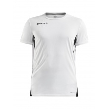 Craft Sport-Tshirt Pro Control Impact (leicht, atmungsaktiv) weiss Herren